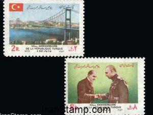 50th Anniv of the Turkish Republic- 1973